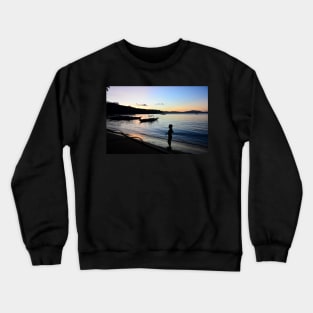 Coucher de soleil au Philippines Crewneck Sweatshirt